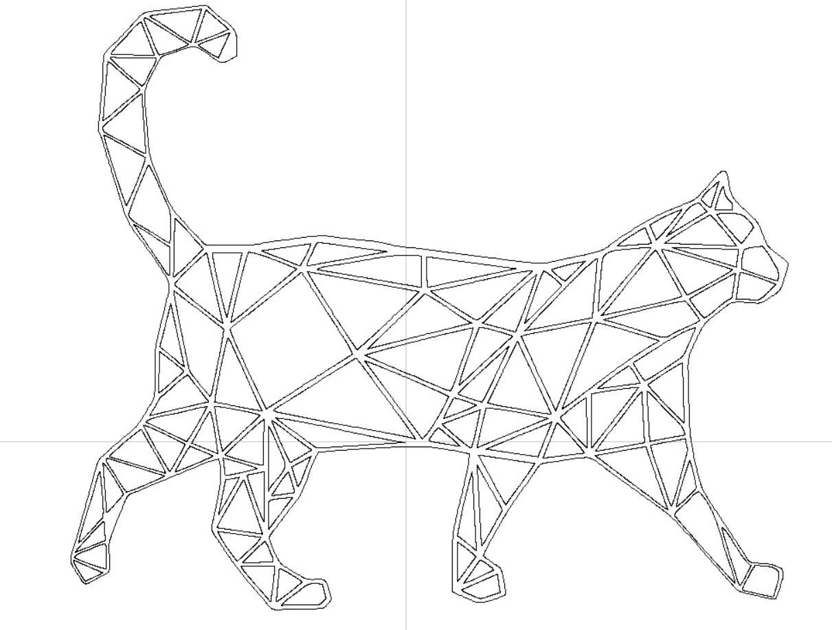 Geometric Cat