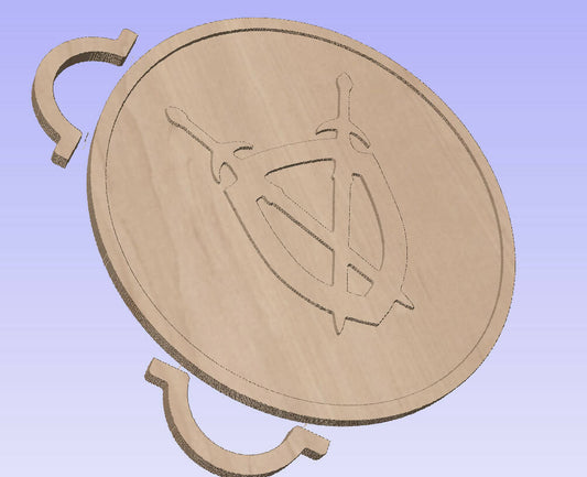 Shield with handles